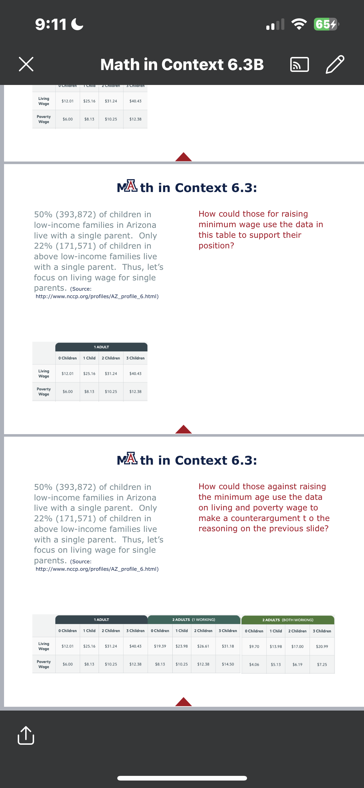 assuming they work full-time. In the case of households with two working