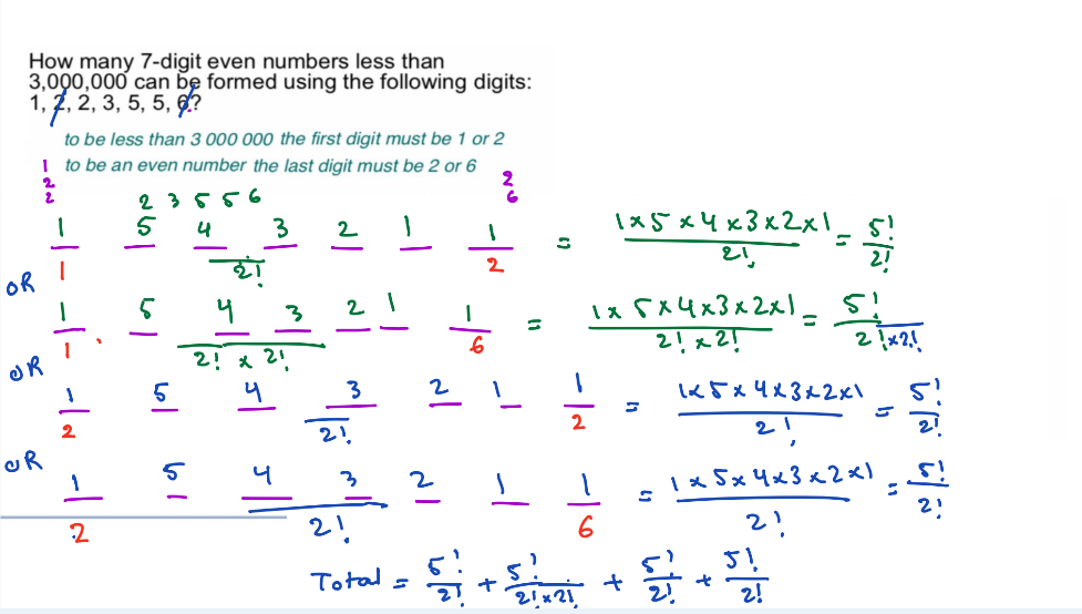 vault using the digits 0, 1,1, 2, 2, 3, 4, 4, 5,