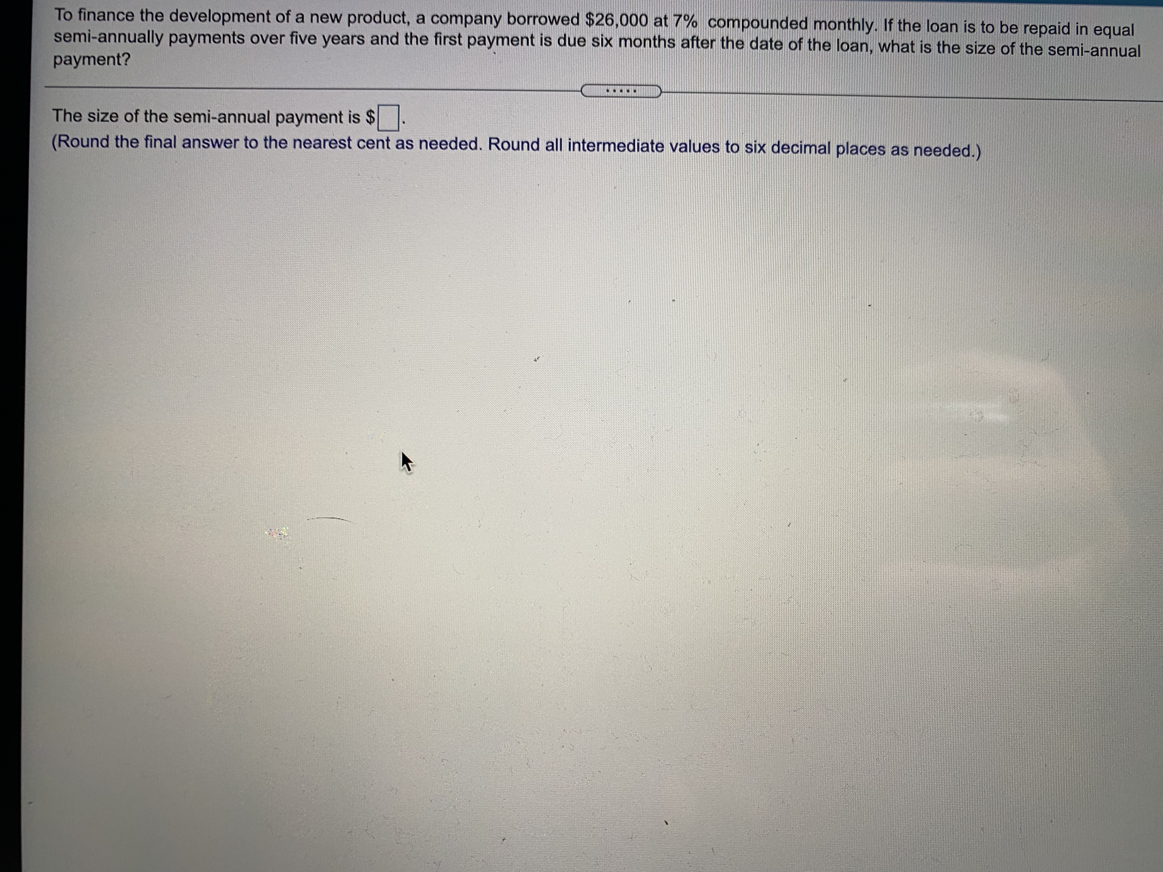 accrued earnings to reach $65,000? It will take months to reach $65,000.
