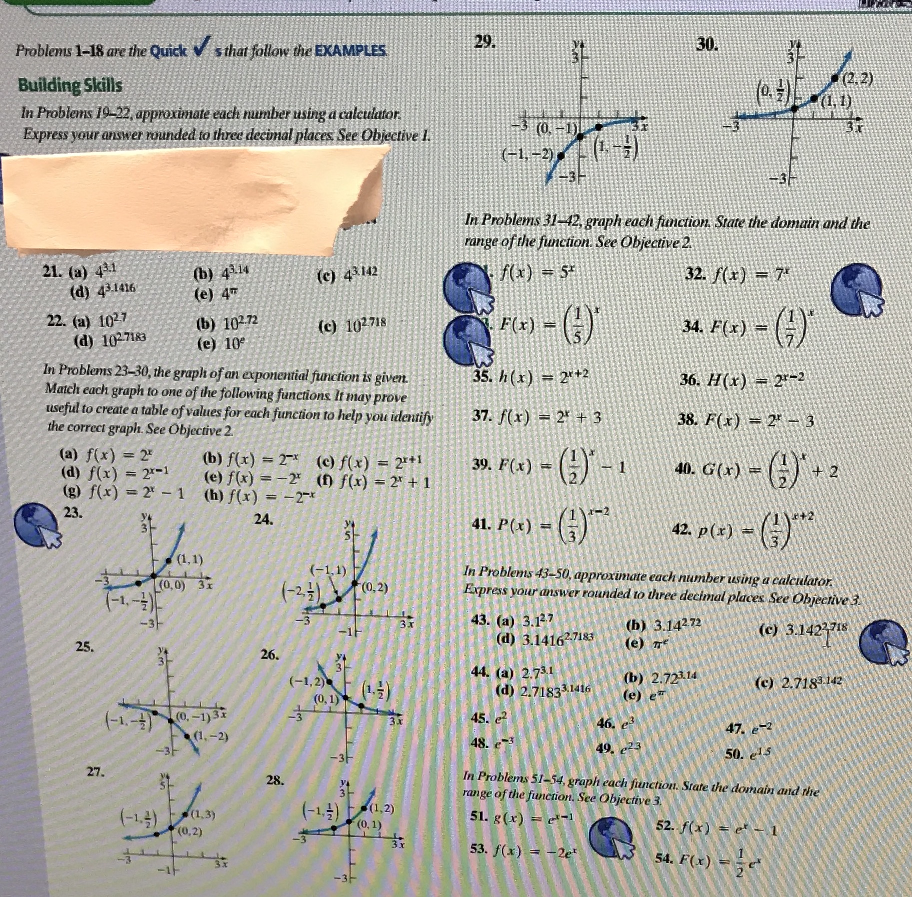 Please help me answer every 3rd question starting #21Thank you! Problems 1-18
