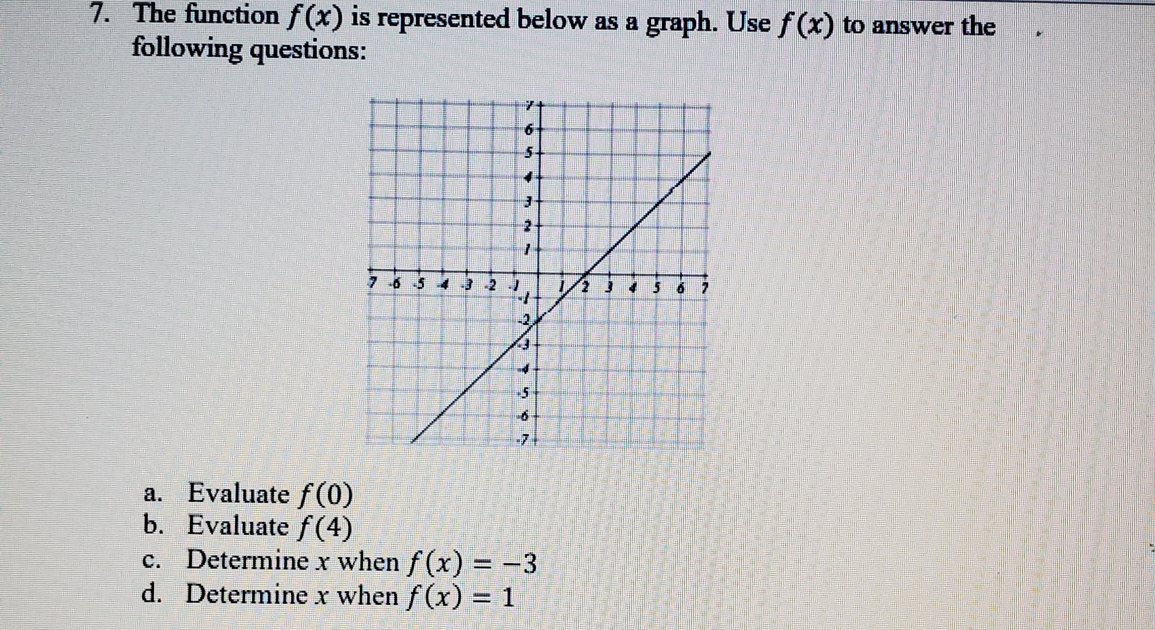 4 5 g (t) 12 24 3 24 27 a. Evaluate g(1)