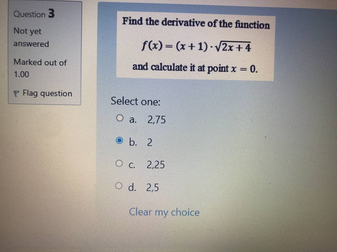 Its math multiple choice. please give me correct answer. explanation no neeeded