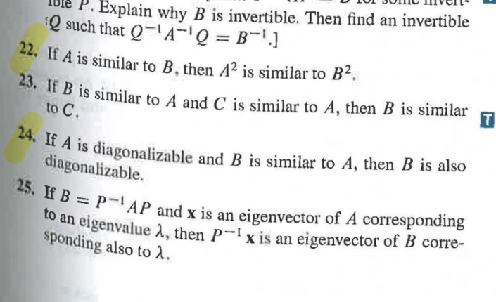 an invertible P2 unequal is three-dimensional, and the other eigenspace is two-