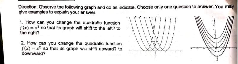 Help me please with complete solution and clear explanation, Thank you! Direction: