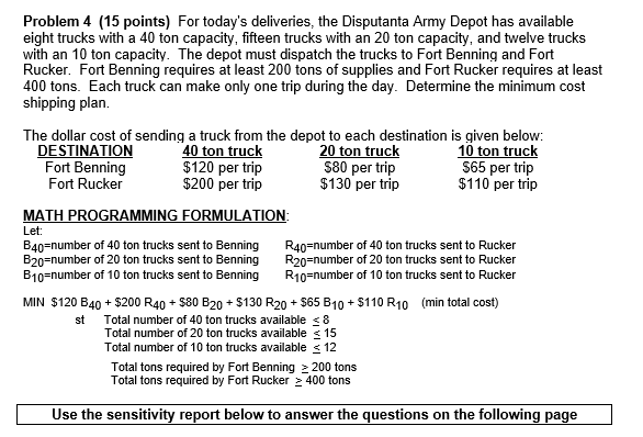 a. (2points)How many basic variables should there be in this problem?List the
