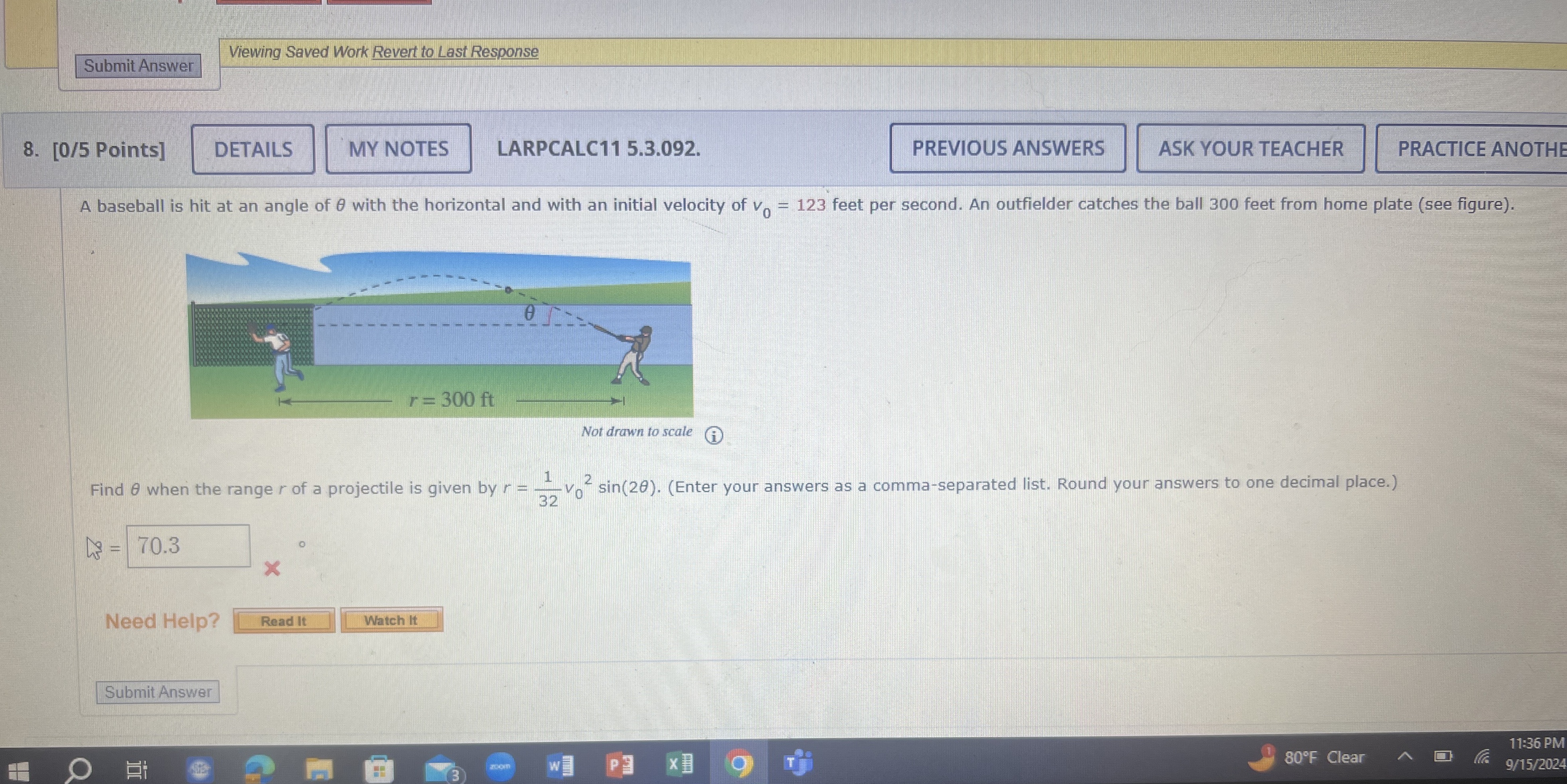  Viewing Saved Work Revert to Last Response Submit Answer 8. [0/5
