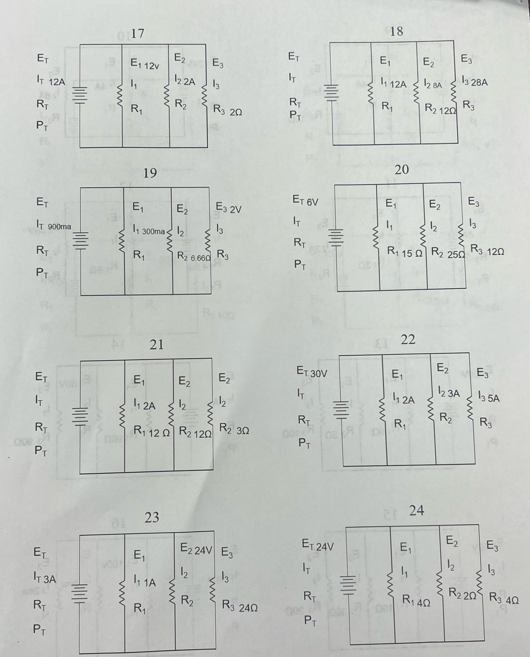 Determine current flow using fixed resister and voltage values.Compute and measure current,