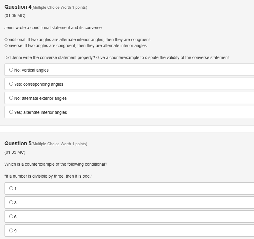If the polygon is a triangle, then the sum of the interior