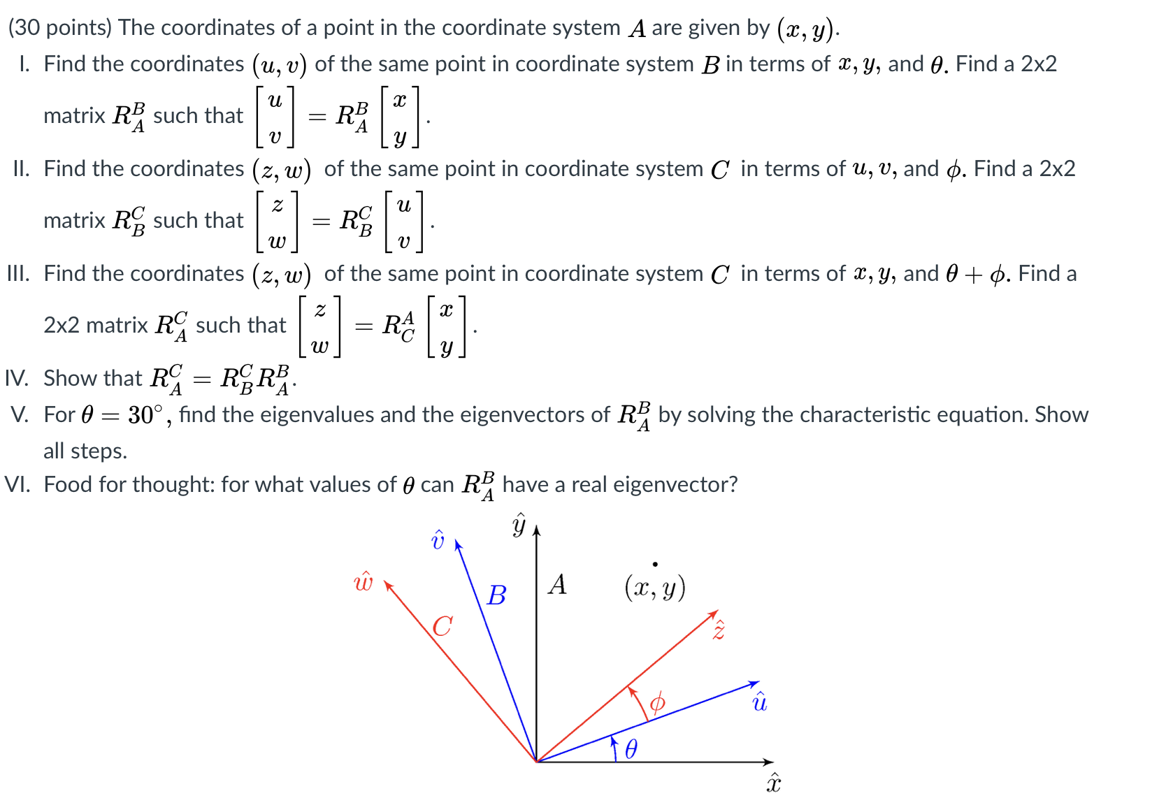 Need help with this thank you (30 points) The coordinates of a