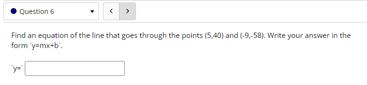 points. Then determine if the line is increasing, decreasing, horizontal or vertical.