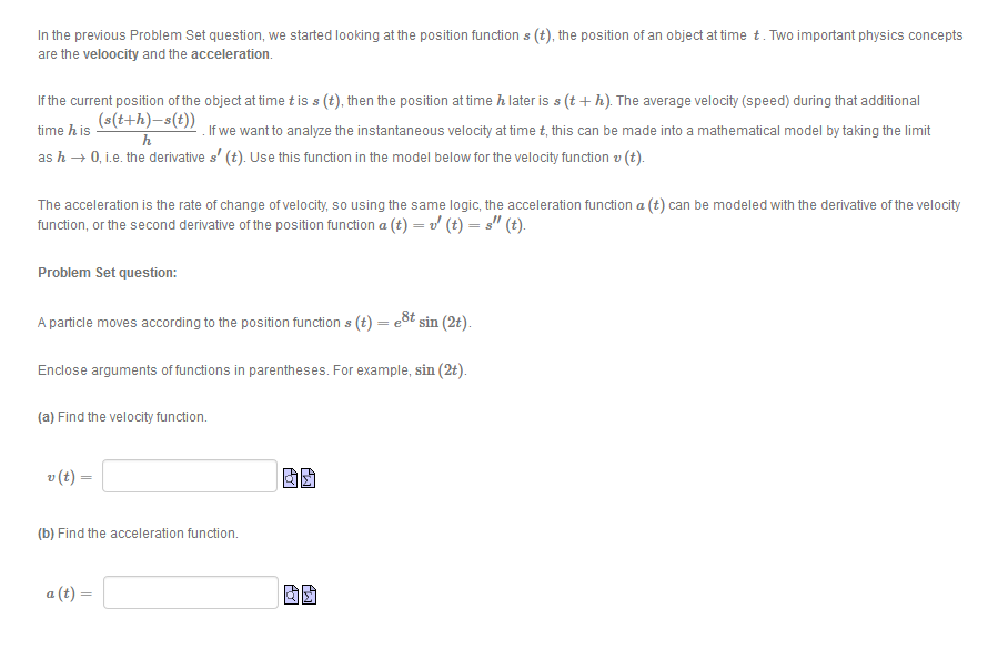  In the previous Problem Set question, we started looking at the