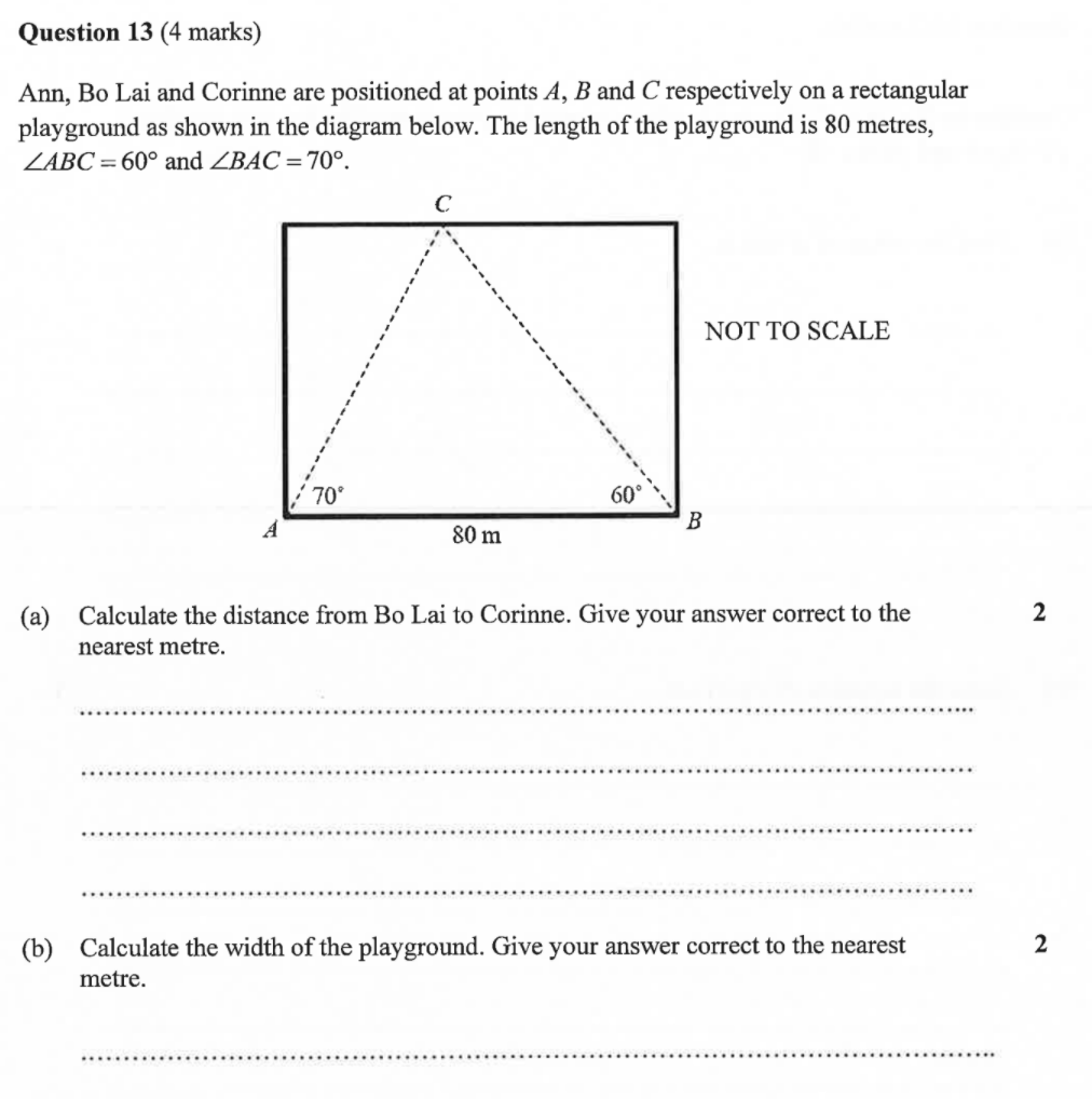please answer these two questions Question 13 (4 marks) Ann, Bo Lai