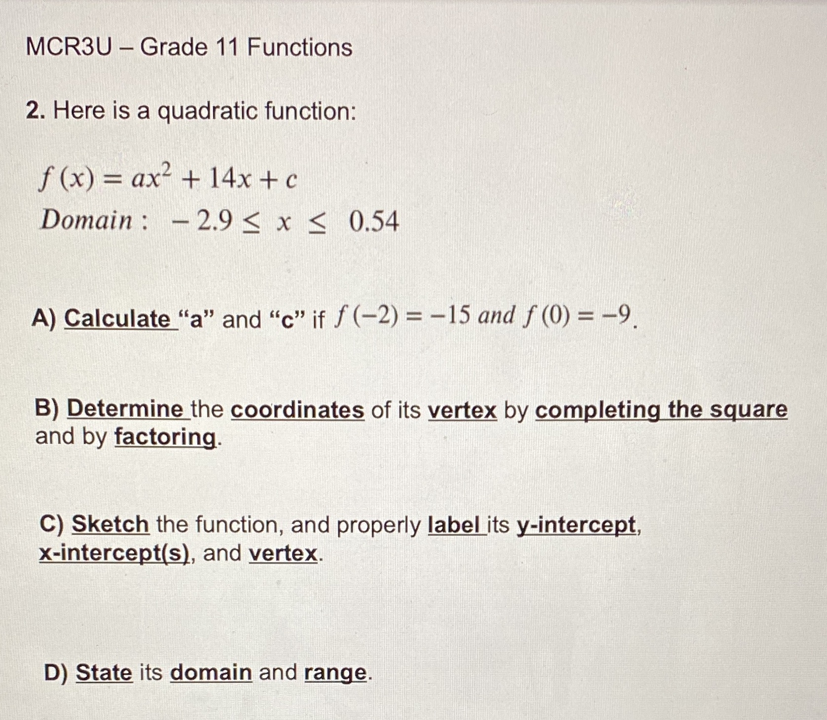 Hey I need help with all these questions. Please explain with details