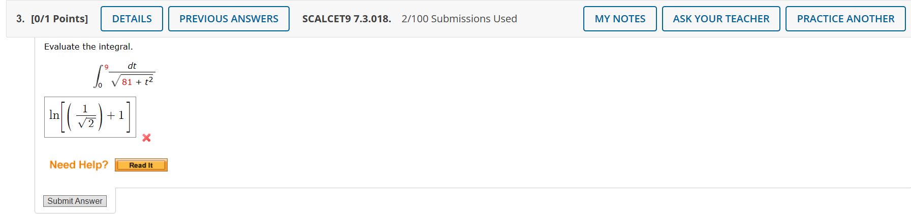 Evaluate the integral. (Use Cfor the constant sf integration.) X2 flick '19,)(2