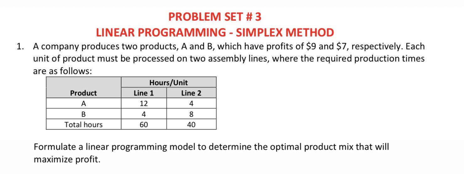 prob 3.1kindly show the complete solution thank you. PROBLEM SET # 3