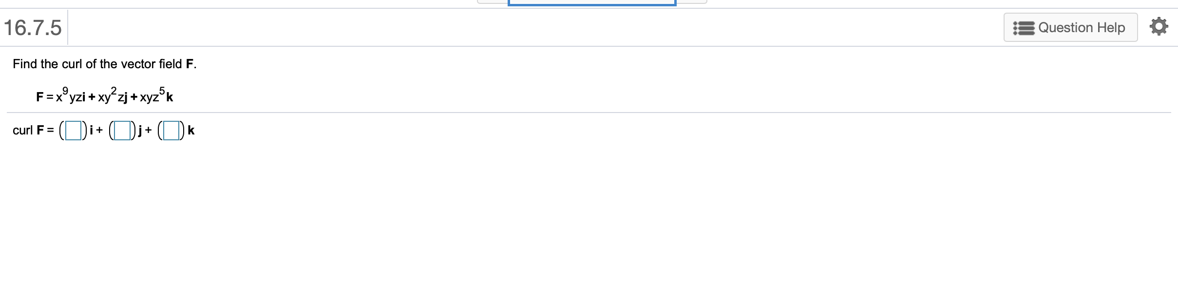 of F = 6xi + 7zj + 6yk around the closed path