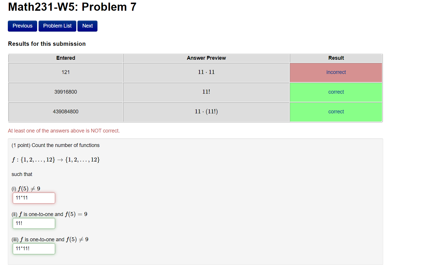 Please help Math231-W5: Problem 7 Previous Problem List Next Results for this