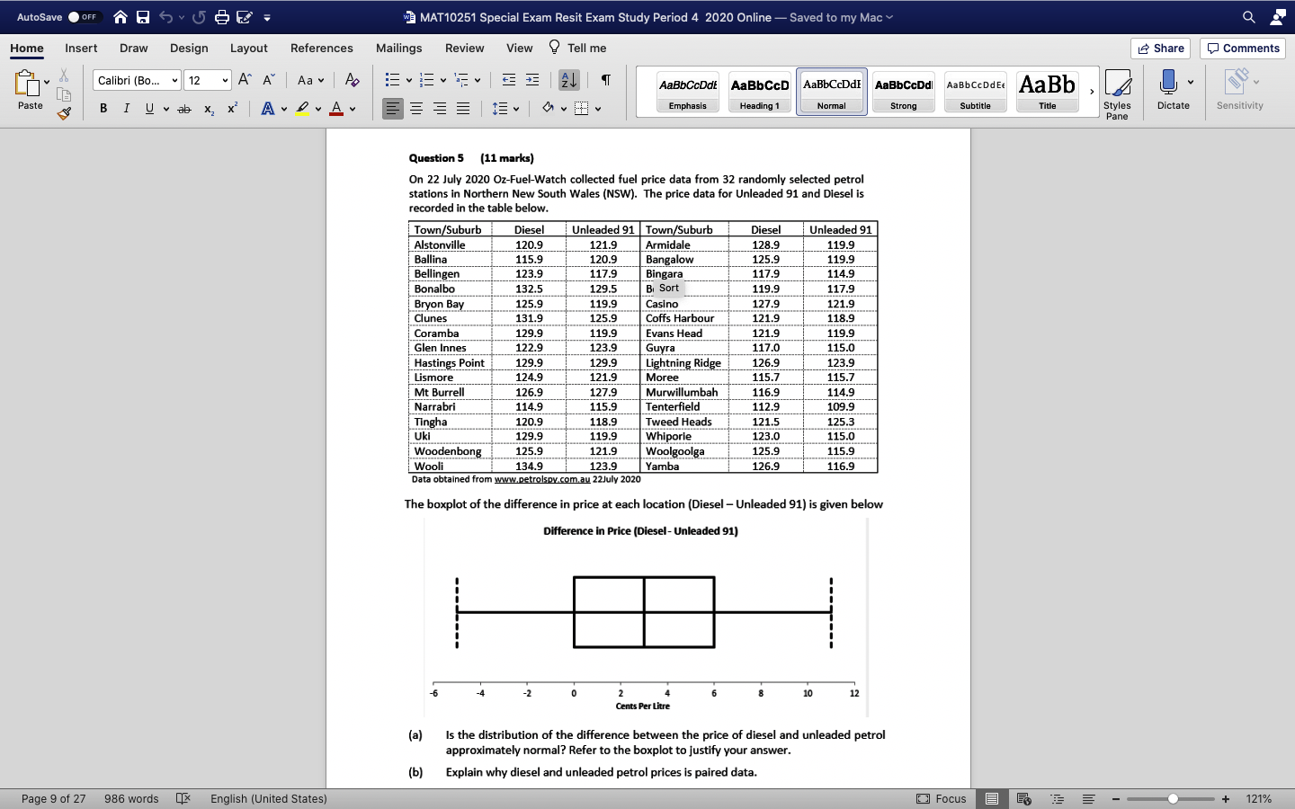 here is the complete question. use confidence level 95% if needed AutoSave