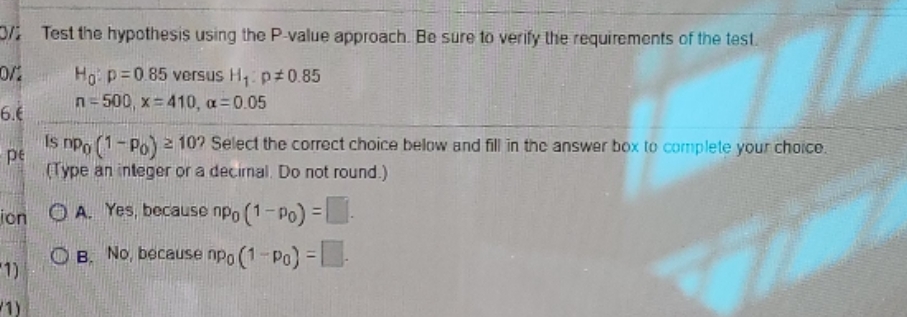 how do I work this out 0/: Test the hypothesis using the
