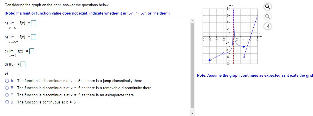 1) The question picture is attached down below: Considering the graph on