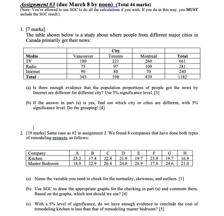 could you help me with this question for assignment in stat2225 Assignment