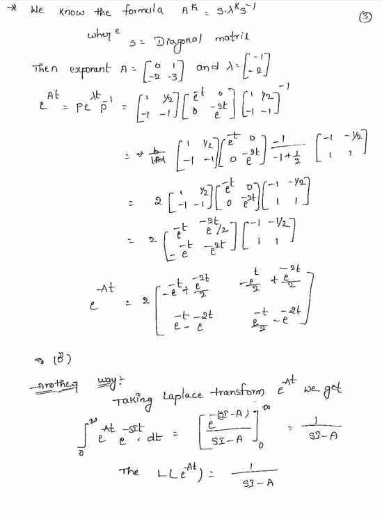 the Same matrix as in problem 5 . Find the Solution 2