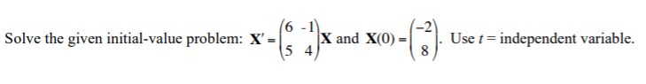 please help with the following problems: 4. 6 -1 -2 Solve the