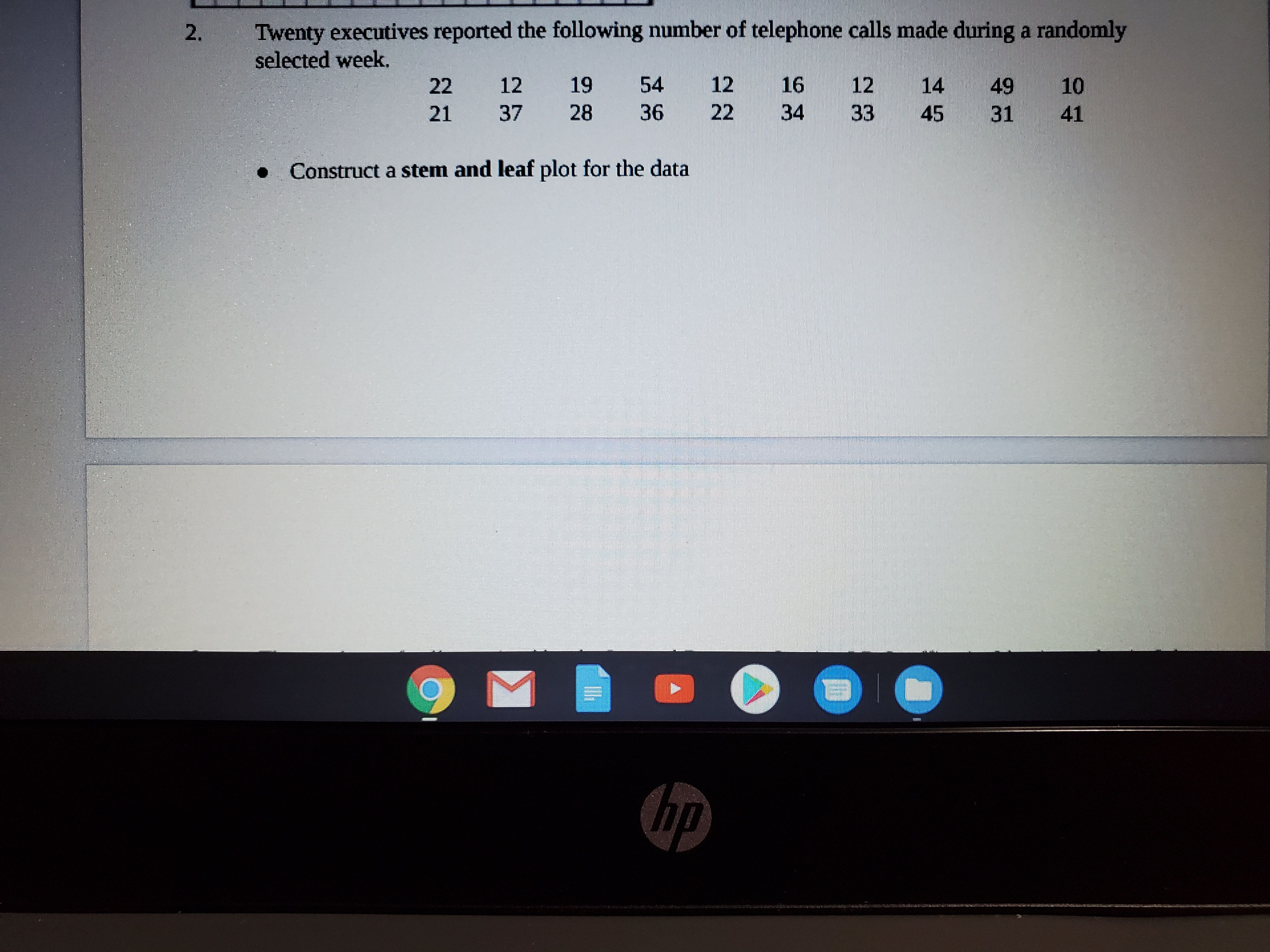 this is a question from statiatics , please answer and explain step