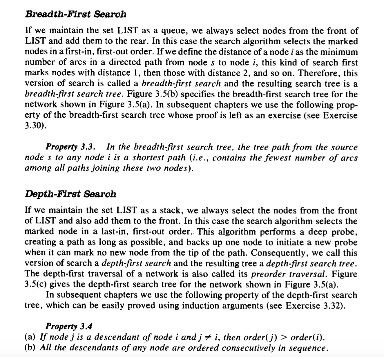 Optimization in Networks question. Please help me!!! Breadth-First Search If we maintain