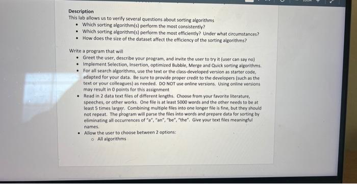 Friday February 10, 11:59pm (10 points) Live demo on Thursday February 16,9