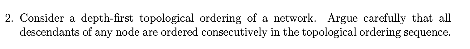 If we define the distance of a node i as the minimum