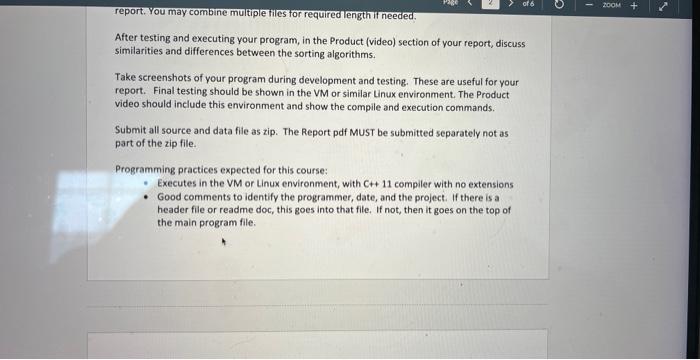 source files due Friday February 17, 11:59pm (30 points) Purpose Academically, this