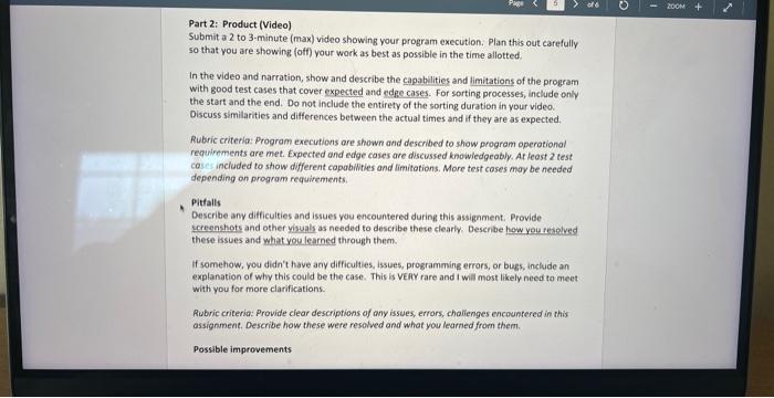 full credit for this lab, these following files must be submitted via