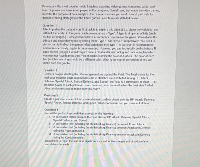 Please do this code in R and this is an example of
