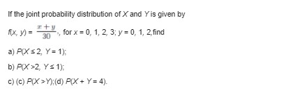 30 , for x = 0, 1, 2, 3; y = 0,
