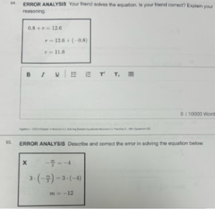 equation, is your ferd corect? Explain your reasoning 0.8 p. 126 F
