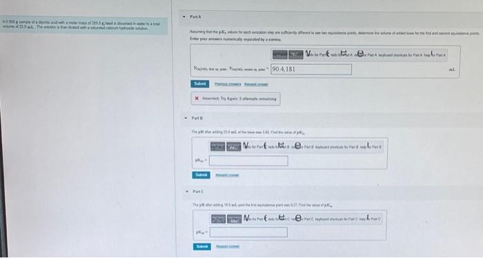 A, B, & C please * Pirtil. * Pirtil