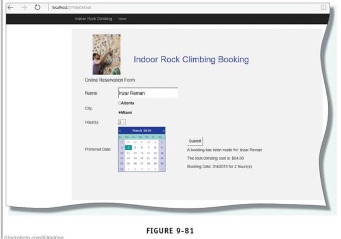 to the program requirements shown in Figure 9-79 and the Use Case
