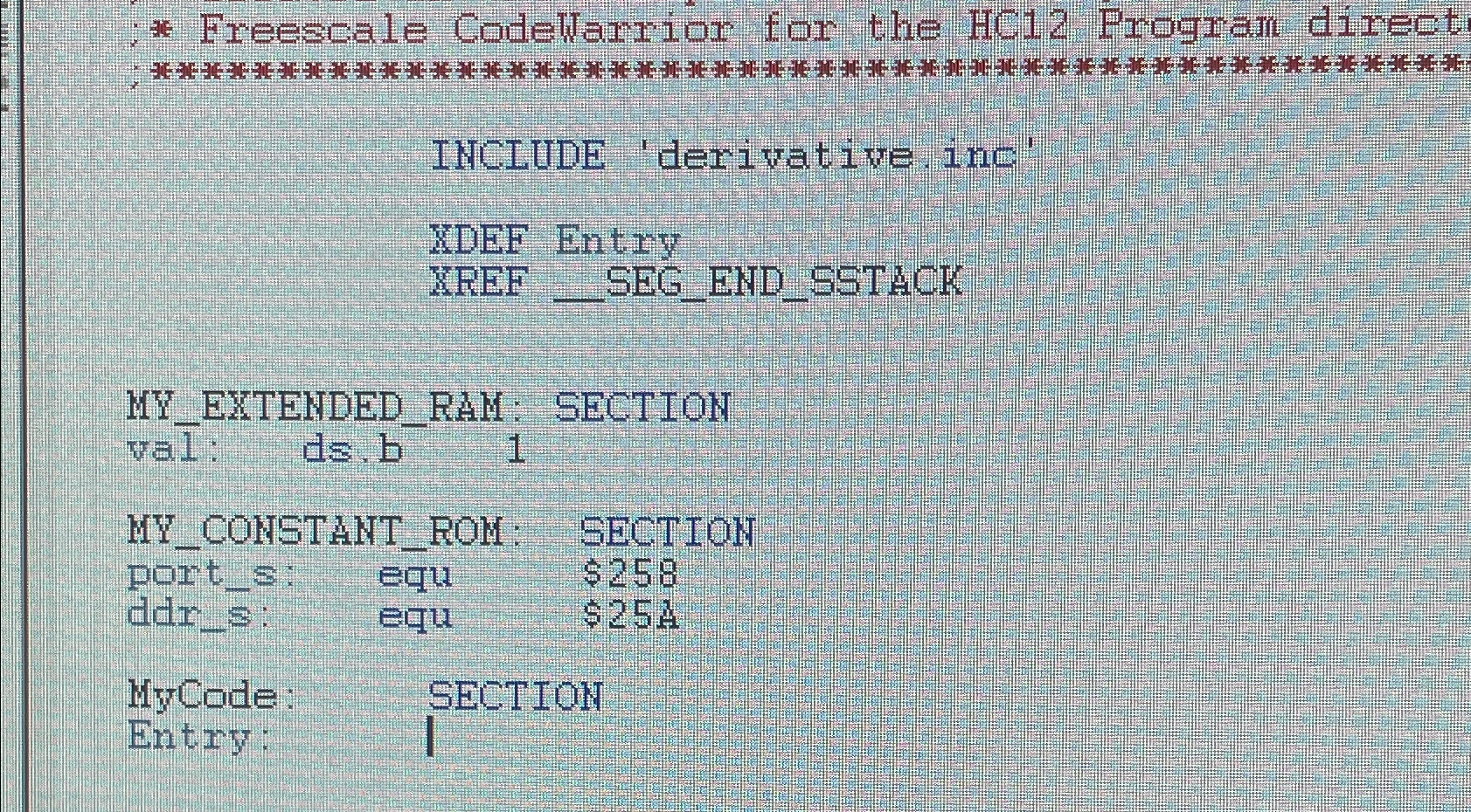  Write an assembly language program to turn the stepper motor. The