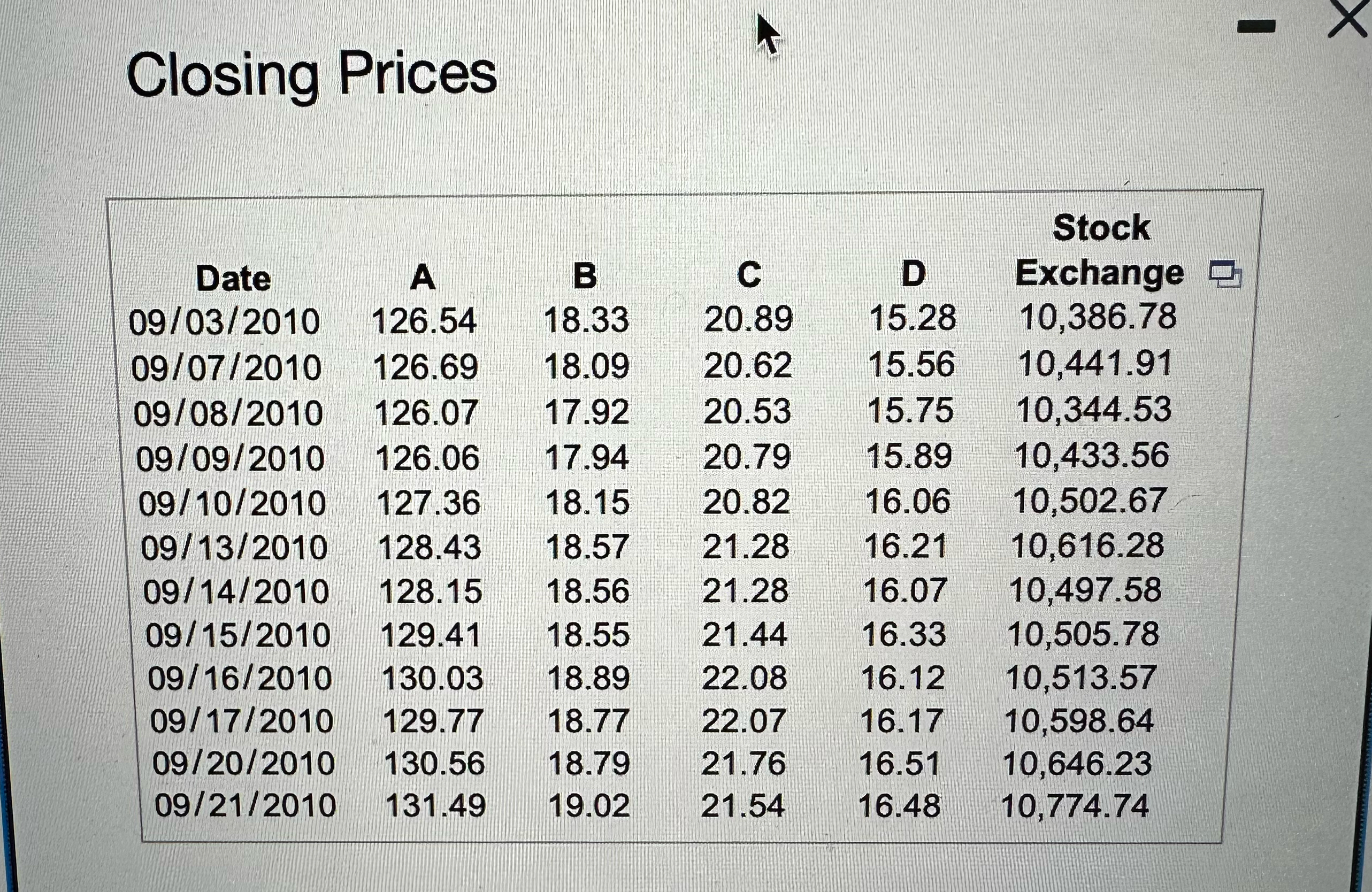  Use excel's data analysis exponential smoothing tool to forecast each of