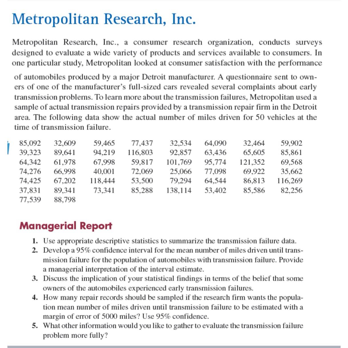  Solve this case and support it with excel work 