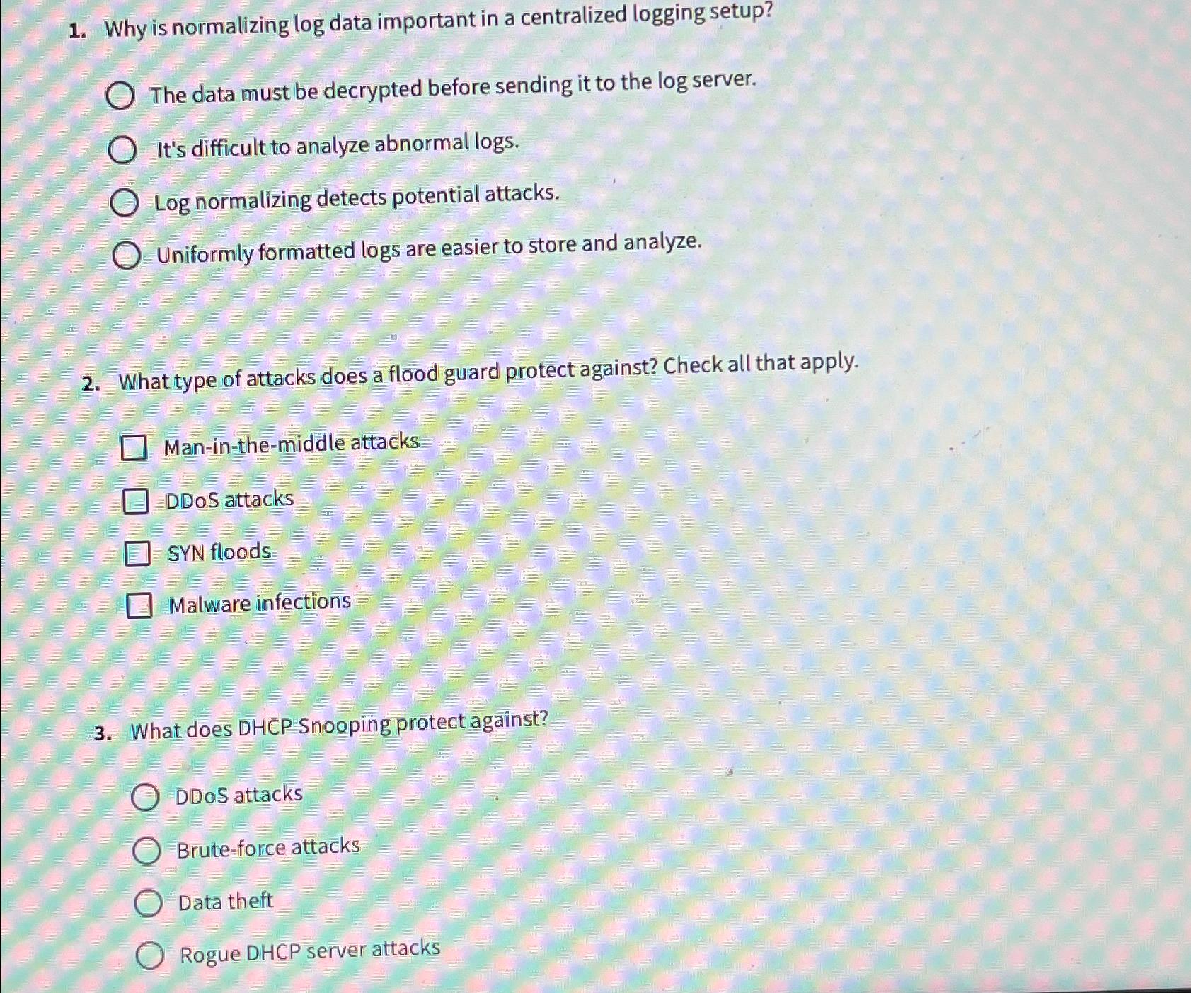  Why is normalizing log data important in a centralized logging setup?