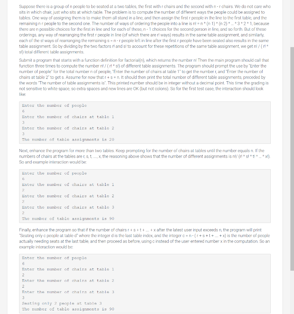 PYTHON: Please keep code as simple as possible Suppose there is a