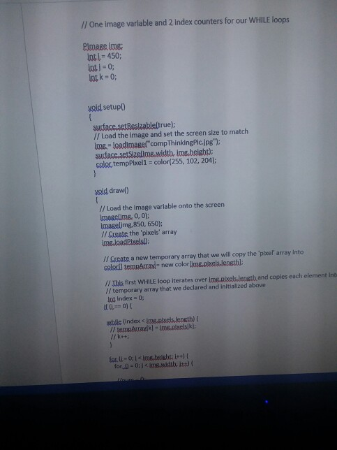 Trying to mirror image flip image pixel image this code on