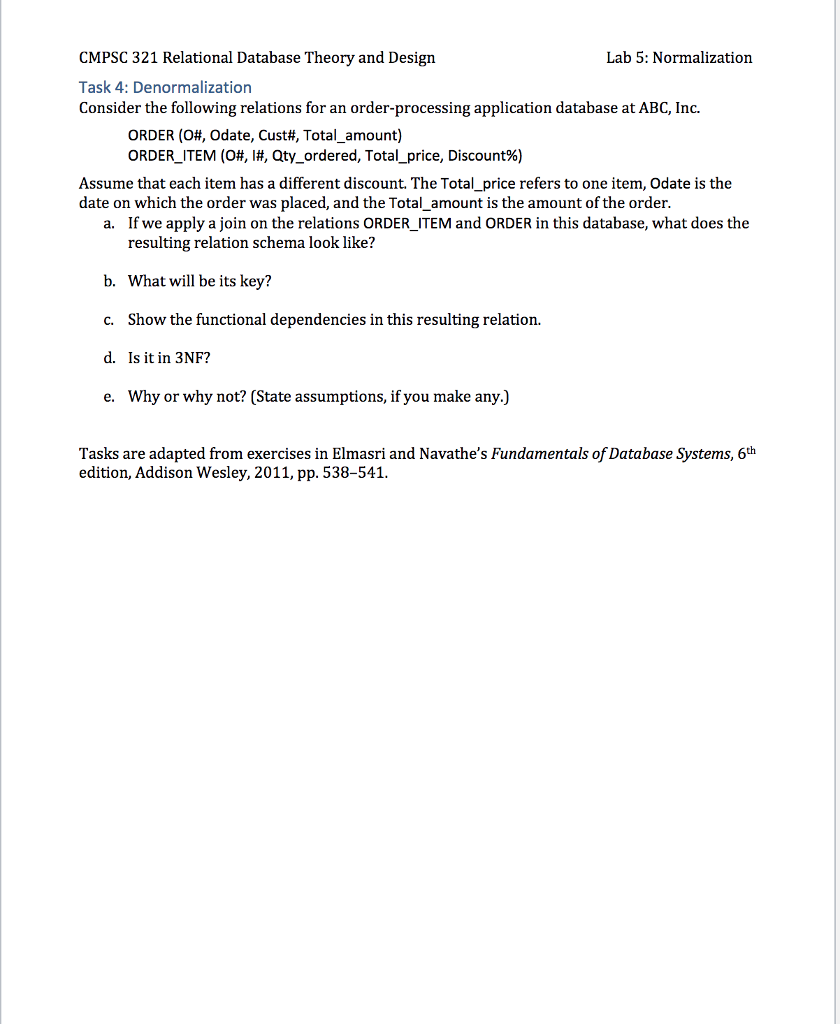 salespeople, and hence(Car#, salesperson, is the primary key. Additional dependencies are Date_soldDiscount_amt