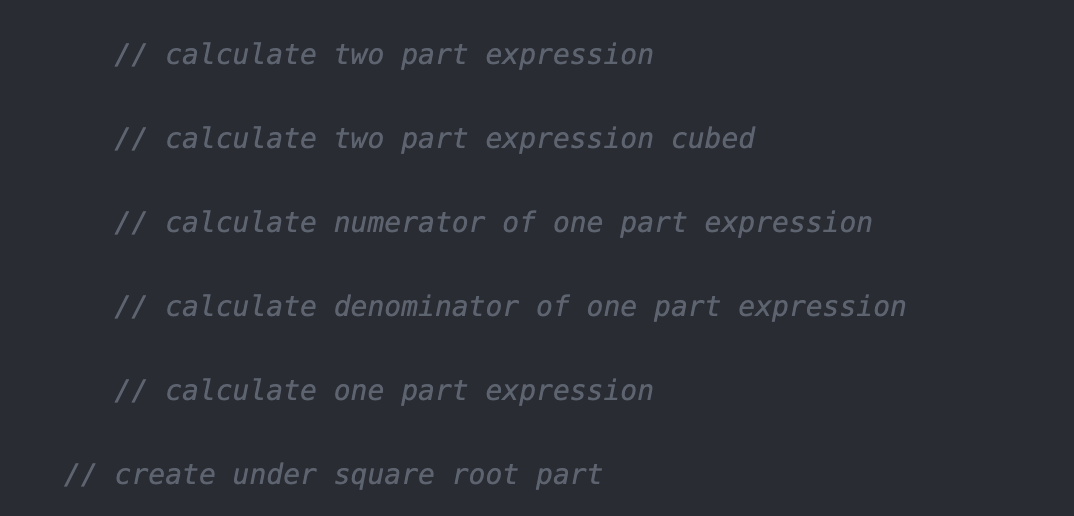 { // initialize function/variables // initialize variables int coefficienta, coefficients, coefficientc, coefficientD;