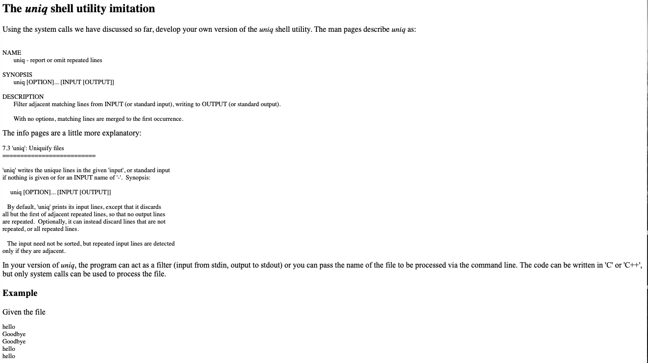  Please submit an algorithm (in pseudocode or plain English) together with