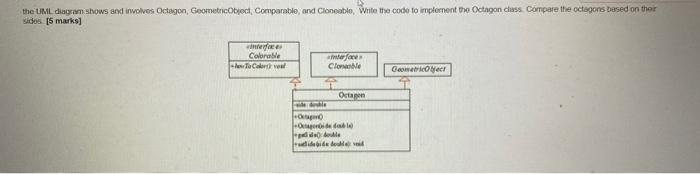 octagon based on the sides [6 marks) Core To Clone contro Octapon