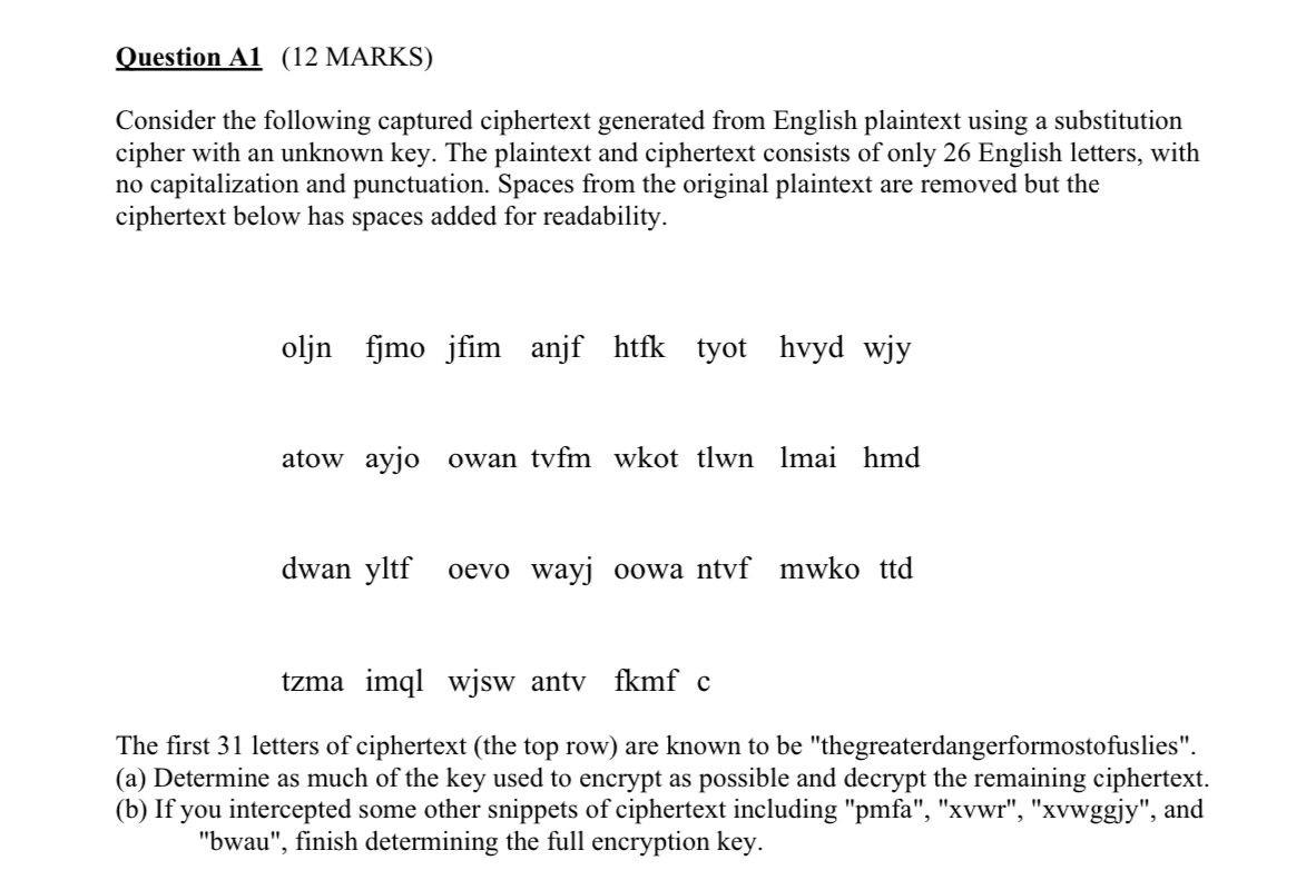 Solve both parts a & b step by step Consider the following