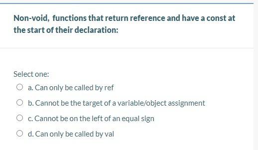 { Test::k = 99.5;)" Select one: O a.k needs an object O